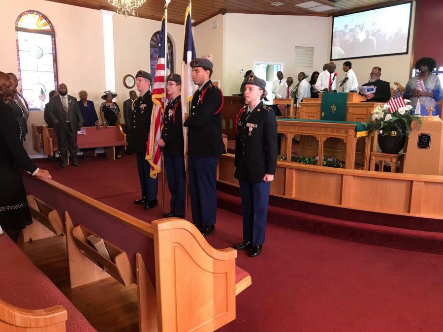 Operation: St. James Church Color Guard